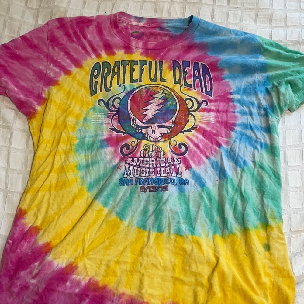 Grateful Dead Rainbow Tie-Dye T-shirt